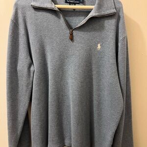 Ralph Lauren Polo Gray Knit Pullover